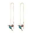 New Luxury Women Zircon Crystal Pearls Long Tassel