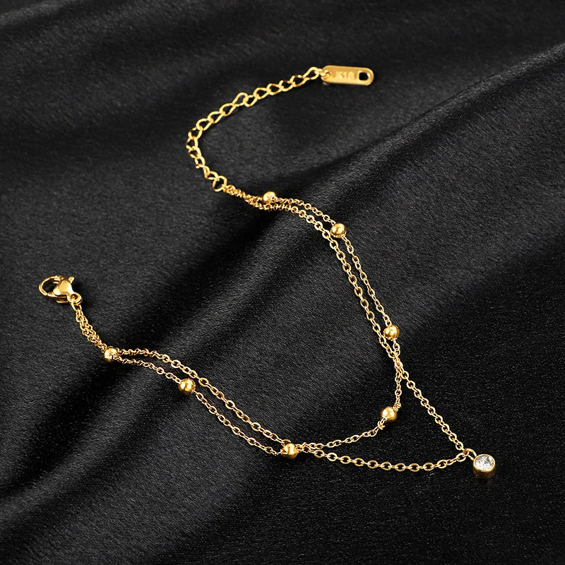 Kuziduocai 100% Stainless Steel New Fashion Jewelry