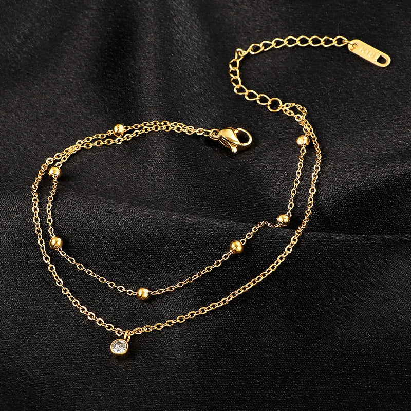 Kuziduocai 100% Stainless Steel New Fashion Jewelry