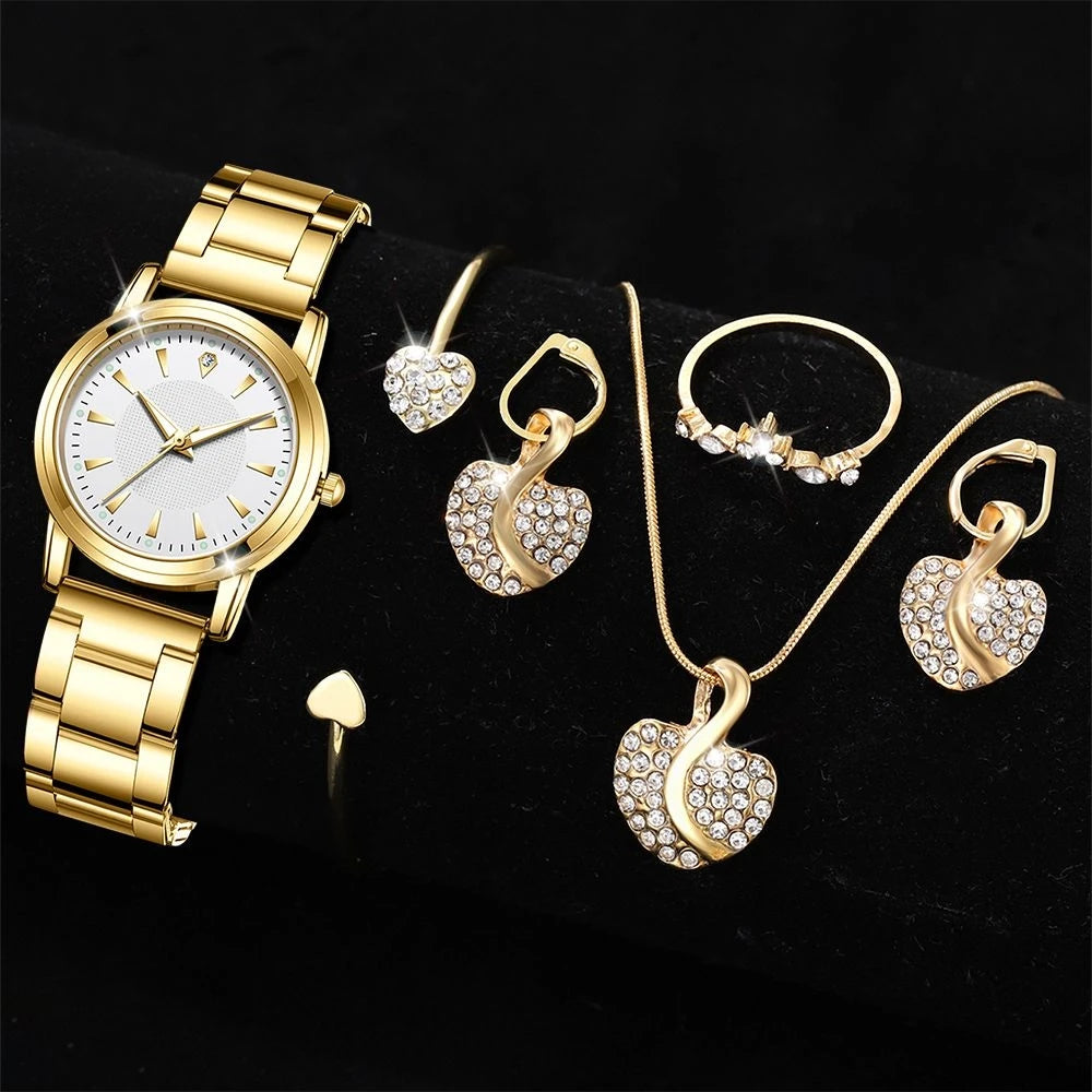 Women's Quartz Watch Gold Luxury Women Watches ﻿