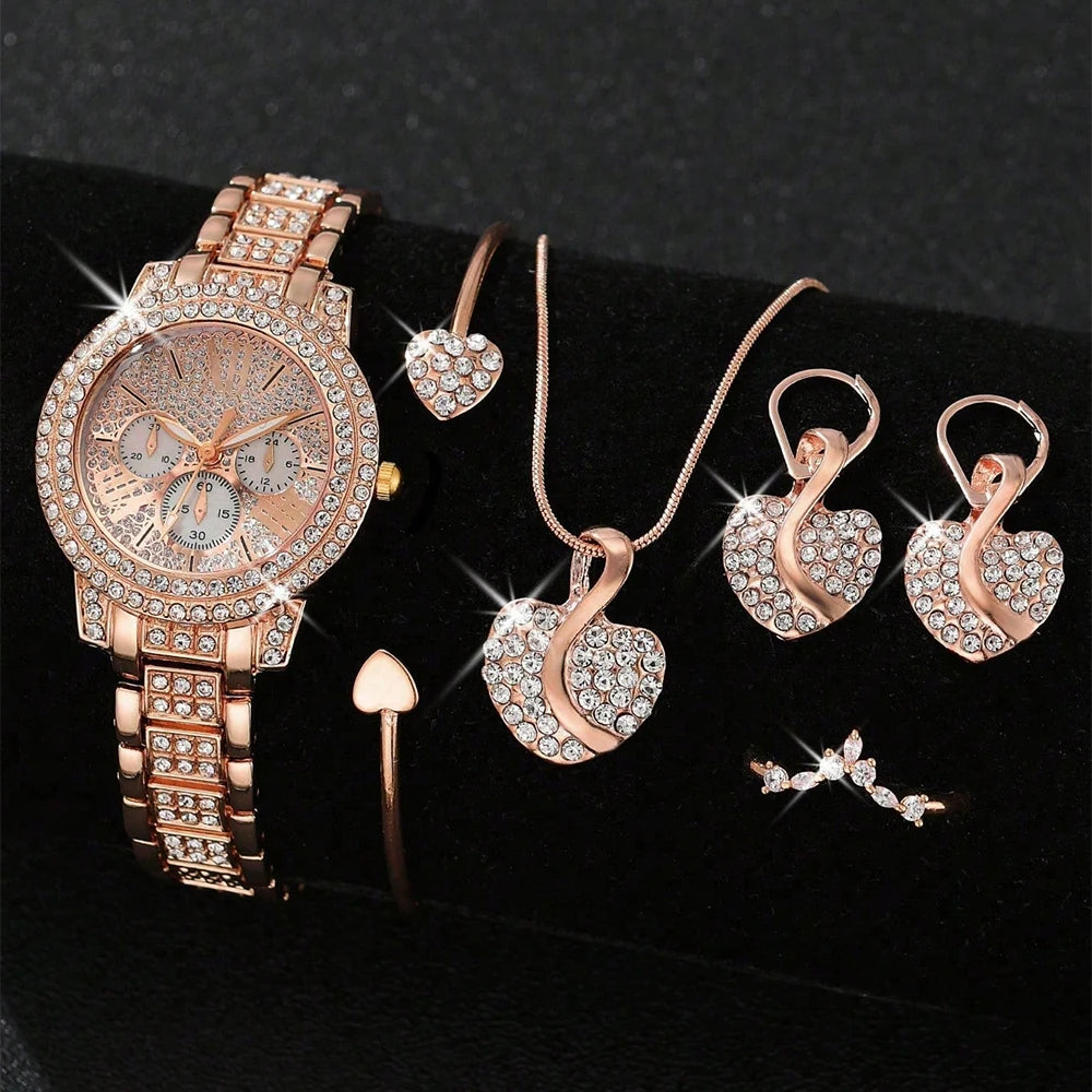 Women's Quartz Watch Gold Luxury Women Watches ﻿