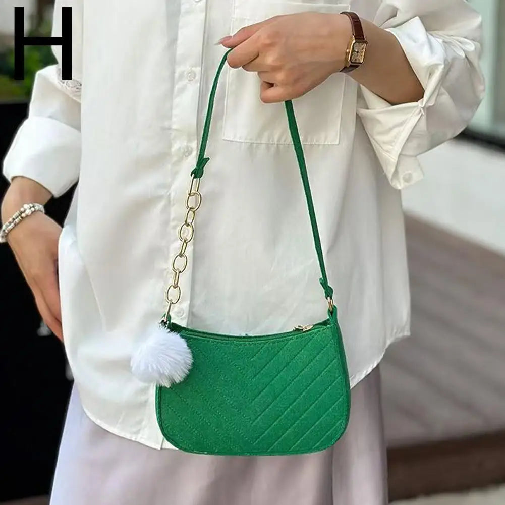 Mini Women Shoulder Bags Fashion Felt Women's