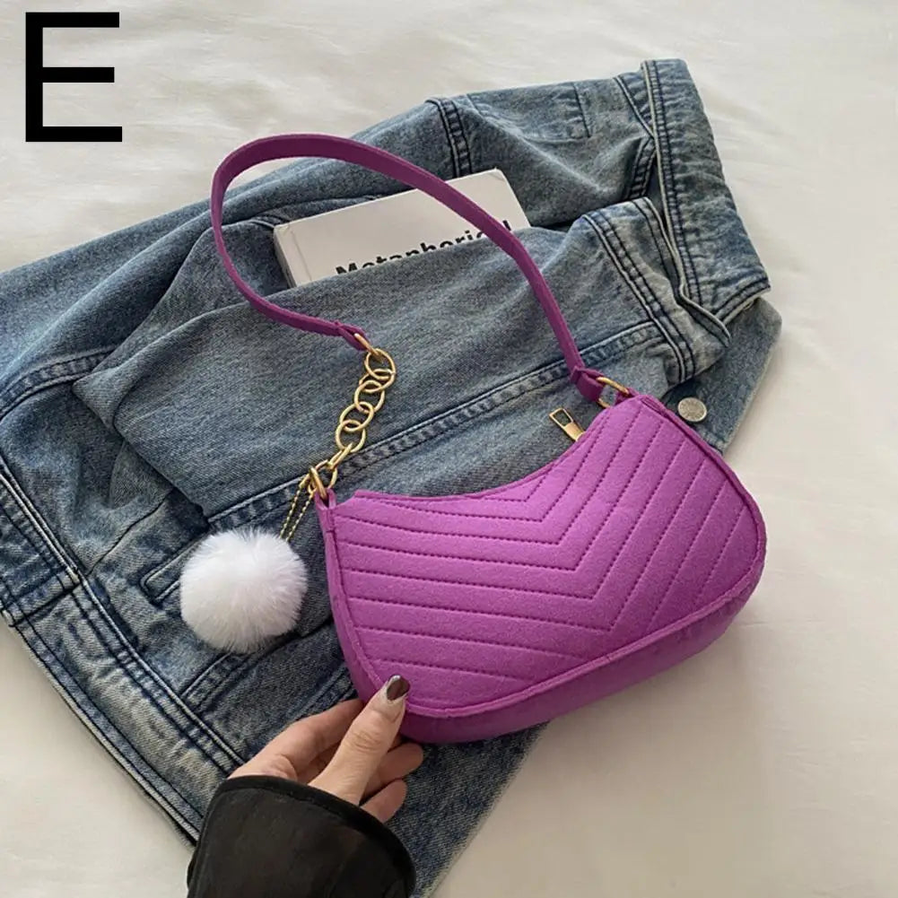Mini Women Shoulder Bags Fashion Felt Women's