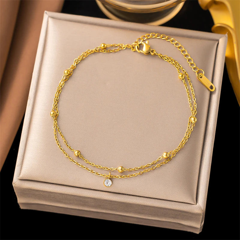 Kuziduocai 100% Stainless Steel New Fashion Jewelry
