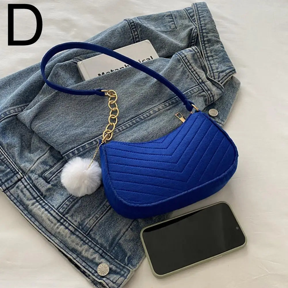 Mini Women Shoulder Bags Fashion Felt Women's