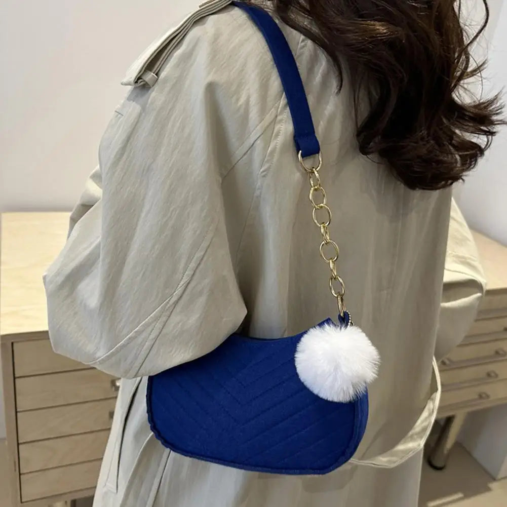 Mini Women Shoulder Bags Fashion Felt Women's